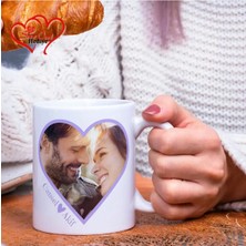 Vuao Kişiye Özel Fotoğraflı ve Isimli Kupa Bardak - Resim Baskılı Kişiye Özel Kupa - Doğum Günü ve Sevgililer Günü Hediyelik Porselen Kupa - Isim Yazılı Fotoğraf Baskılı Kupa Bardak Tasarımı Hediye Kupa
