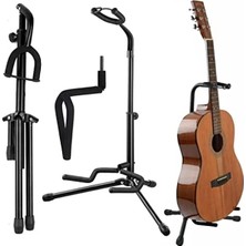 Die Grup Gitar ve Sazlar Için Ayarlanabilir Stand, Taşınabilir ve Kompakt Tasarım