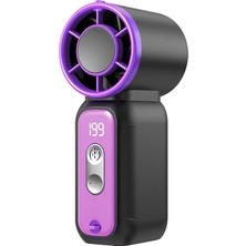 Mi7a El Tipi Turbo Fan 500MAH Mini Vantilatör (Boyun Askılı Fan)