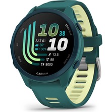 Garmin Forerunner 170 Music - Turkuaz Yeşili, Turkuaz Yeşili/limon Sarısı Kayışlı