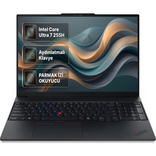 Lenovo Thinkpad E16 Gen 3 Intel Core Ultra 7 255H 64GB 2tb SSD 16" Wuxga Windows 11 Pro Laptop, Notebook 21SSS29BTX 022