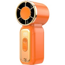 Mi7a El Tipi Turbo Fan 500MAH Mini Vantilatör (Boyun Askılı Fan)