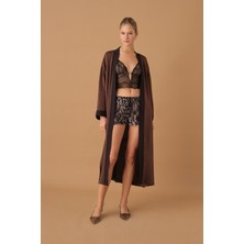 Pierre Cardin Vegan Ipek Saten Dörtlü Gelin Çeyiz Takımı  - LX.25243