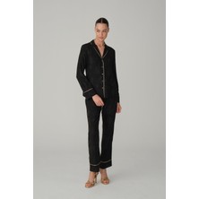 Pierre Cardin Braletli Biyeli Baskılı Pijama Takımı - LX.25235