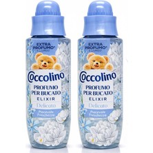 Yumoş Coccolino Çamaşır Parfümü Delicato (Hafif, Ferah ve Çiçeksi) Kokulu, 342 ml 2 x Adet