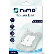 Nimo Şeffaf Yara Örtüsü 8X15 cm 5li