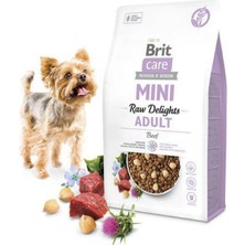 Brit Care Küçük Irk Biftekli Fd Raw Delights Yetişkin Köpek Maması 2 kg