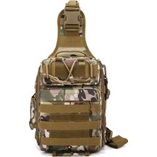 Single Sword Sade Tasarım Su Geçirmez Ayarlanabilir Outdoor Yan Ipli (Ithal) Çanta - Renk: Puma Black - Beden: Standart