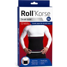 Roll Korse Siyah Xlarge - Sıcak Tutar & Rahatlatır