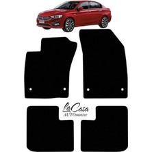 Gian Fabio Falleri Lacasa Fiat Egea Sedan Uyumlu Lacasa Velur Halı Paspas