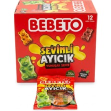Bebeto Küçük Ayıcıklar Yumuşak Şeker Jelibon 80 G  12 Adet