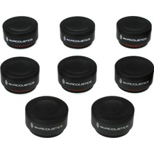 Iso Acoustics IsoAcoustics ISO-Puck Mini 8'li Set Titreşim İzolatörü ABS Termoplastik Polimer Türkiye Menşeli