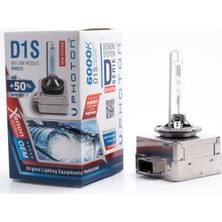 Photon D1S 6000K Xenon Ampul PH4512 Modeli +%50 Fazla Işık Özelliği ile