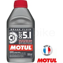 Motul Dot 5.1 %100 Sentetik Fren Hidroliği 500 ml Yüksek Kaynama Noktası ile Güvenli Frenleme