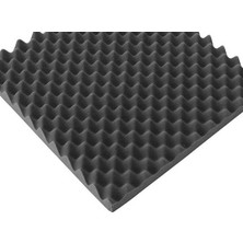 Türkeli Akustik Yumurta Sünger Yanmaz 50 Dns 40 mm Kalınlık 50 x 50 cm Profesyonel Kullanım İçin
