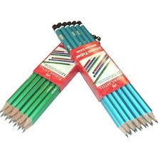 Faber-Castell 24'lü Mercanlı Kurşun Kalem Seti 24 Adet Çocuklar İçin Renkli ve Pratik