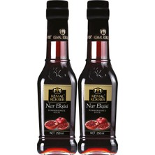 Kemal Kükrer Nar Ekşisi Aromalı Cam Promo 2'li 250+250 ml Yöresel Lezzet Türkiye Menşeli