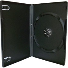 Elite Siyah Boş DVD Kutusu 14 mm 10'lu Avrupa Menşeli Standart Ölçü ile Güçlü Koruma