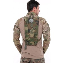 Single Sword Camel Bag - Sırt Su Çantası - Renk: Gri - Koyu Sarı - Beden: Standart