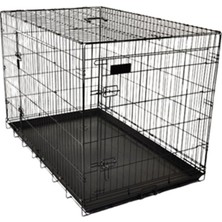 Flamingo Siyah Tel Kafes Medium 47X77X55 cm Dayanıklı Yapı ve Güvenli Kullanım Özellikleri
