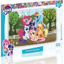 Hasbro My Little Pony 35 Parça Frame Puzzle Eğlenceli Tasarım 2 - 4 Yaş Aralığı İçin
