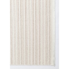 Akbel Halı Mono Loop 03 Krem Bukleli Sisal Dokuma Yıkanabilir Kaymaz Tabanlı Kolay Temizlenebilir Makine Halısı