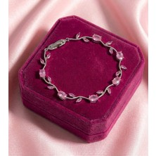 Pembe Lale Bileklik