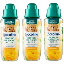 Yumoş Coccolino Çamaşır Parfümü Yaz Buketi, Amber, Yasemin ve Portakal Çiçeği Kokulı, 342 ml x 3 Adet