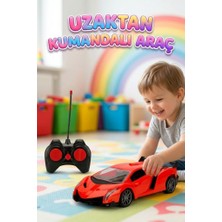 Farbu Oyuncak Uzaktan Kumandalı 4 Fonksiyonlu Işıklı 1:16 Ölçekli USB Şarjlı 2.4ghz 10-15KM/H Oyuncak Spor Araba