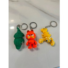 Yk 3D Store Galfield Timsah Istakoz Anahtarlık