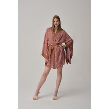 Pierre Cardin Vegan Ipek Saten Kadın Gecelik Sabahlık Takımı  - LX.25221