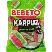 Bebeto Karpuz Yumuşak Şeker Jelibon 80 G  3 Adet