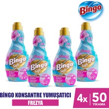 Bingo Soft Konsantre Yumuşatıcı Nem Kokusu Karşıtı 1200MLX4