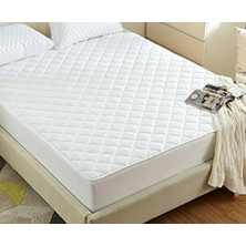 EstoreBox Kapitoneli Tek Kişilik Yatak Koruyucu Sıvı Geçirmez Alez (90 x 200 )