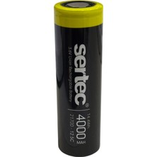EstoreBox Sertec INR21700 3.7V 4000 Mah 12.5c Li-Ion Şarjlı Pil