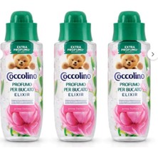Yumoş Coccolino Çamaşır Parfümü Bergamot , Gül Yaprağı ve Müge Çiçeği Kokulı, 342 ml 3 x Adet