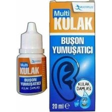 Multiplus Kulak Buşon Yumuşatıcı Damla 20 ml Yumuşatıcı Özellikli Kulak Damlası