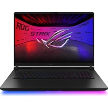 Asus ROG Strix SCAR 18 G835LXG-TQ549-Gaming Intel Core Ultra 9 Processor 290HX Plus 64GB 2TB SSD RTX 5090 24GB 175W 18" 4K (3840 x 2400) WQUXGA 240Hz Freedos Taşınabilir Dizüstü Bilgisayar