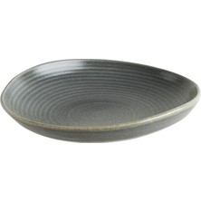 Bonna Porselen Bonna Hornfels Ripple Çukur Tabak 19 cm 350 cc 2 li