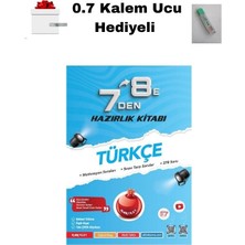 Nartest 7 Den 8 E Türkçe LGS Hazırlık Kitabı 160 Sayfa Ciltli + 0.7 Kalem Ucu
