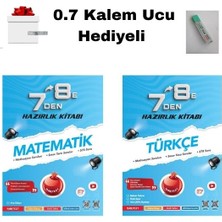 Nartest 7 Den 8 E Matematik ve Türkçe Lgs Hazırlık Kitabı + 0.7 Kalem Ucu Hediyeli