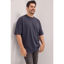 Altınyıldız Classics Pamuklu Nefes Alan Terletmez Oversize Fit Rahat Kesim Bisiklet Yaka Tişört