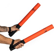 Everlast Powerlock Boks Lapa Çubukları (Kırmızı, Tek Beden)