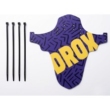 Asistan Drox Mor Bisiklet Kadro ve Maşa Plastik Çamurluk