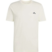 Adidas Erkek  Beyaz  T-Shirt M S Slıde Sp Pt JZ5000