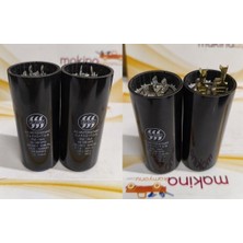 Elkon Ac - Motor Start Capacitor, Elyt-Rauh 88-108 Mfd, Ac 250V 2/0.8