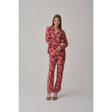 Pierre Cardin Biyeli Baskılı Kadın Pijama Takımı - LX.25224