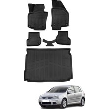 Ko Kaliteoto Volkswagen Golf 5 2004 Model 4d Bagaj Havuzu+Paspas Seti Prox Serisi