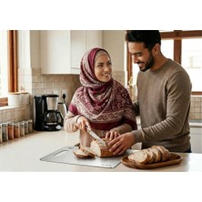 Oms Collection - 1. Sınıf Paslanmaz Çelik Ağır Şık Kesme Tahta Tabla Aparat Levhası ( 4455 - Gümüş )