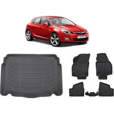 Ko Kaliteoto Opel Astra J Hatchback 2018 Model 4d Bagaj Havuzu+Paspas Seti Rice Serisi
